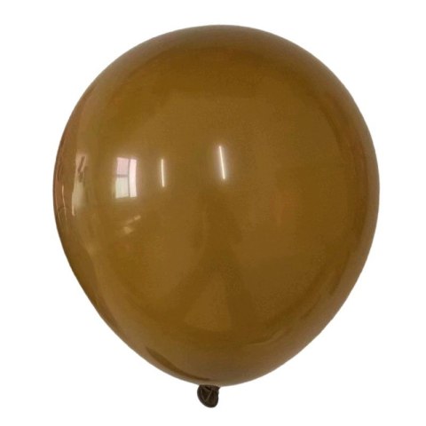 Balon lateksowy kawowy , 12 cali 100szt Balon lateksowy kawowy , 12 cali 100szt