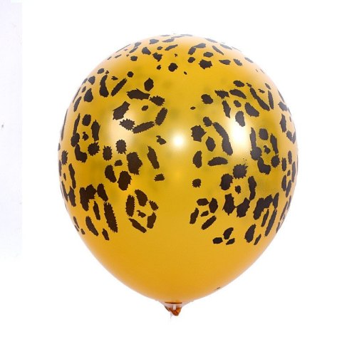 Balon lateksowy z nadrukiem żyrafa 12cali, 100szt Animal Print Balon lateksowy z nadrukiem żyrafa 12cali, 100szt Animal Print