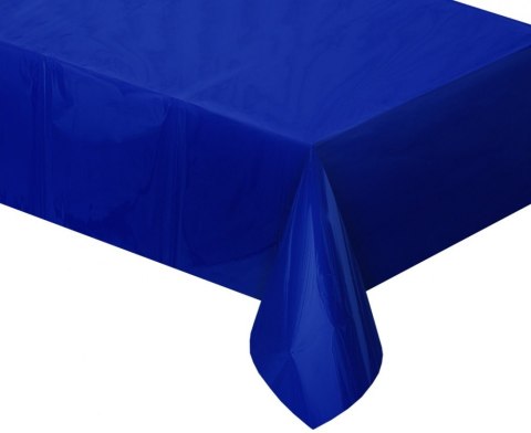 Obrus foliowy metaliczny granatowy 137×274 cm Obrus foliowy metaliczny granatowy 137×274 cm