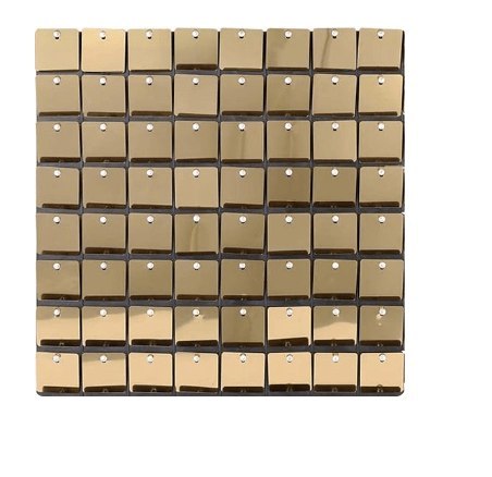 Panel panele cekinowe złoty szampański 30×30 Panel panele cekinowe złoty szampański 30×30